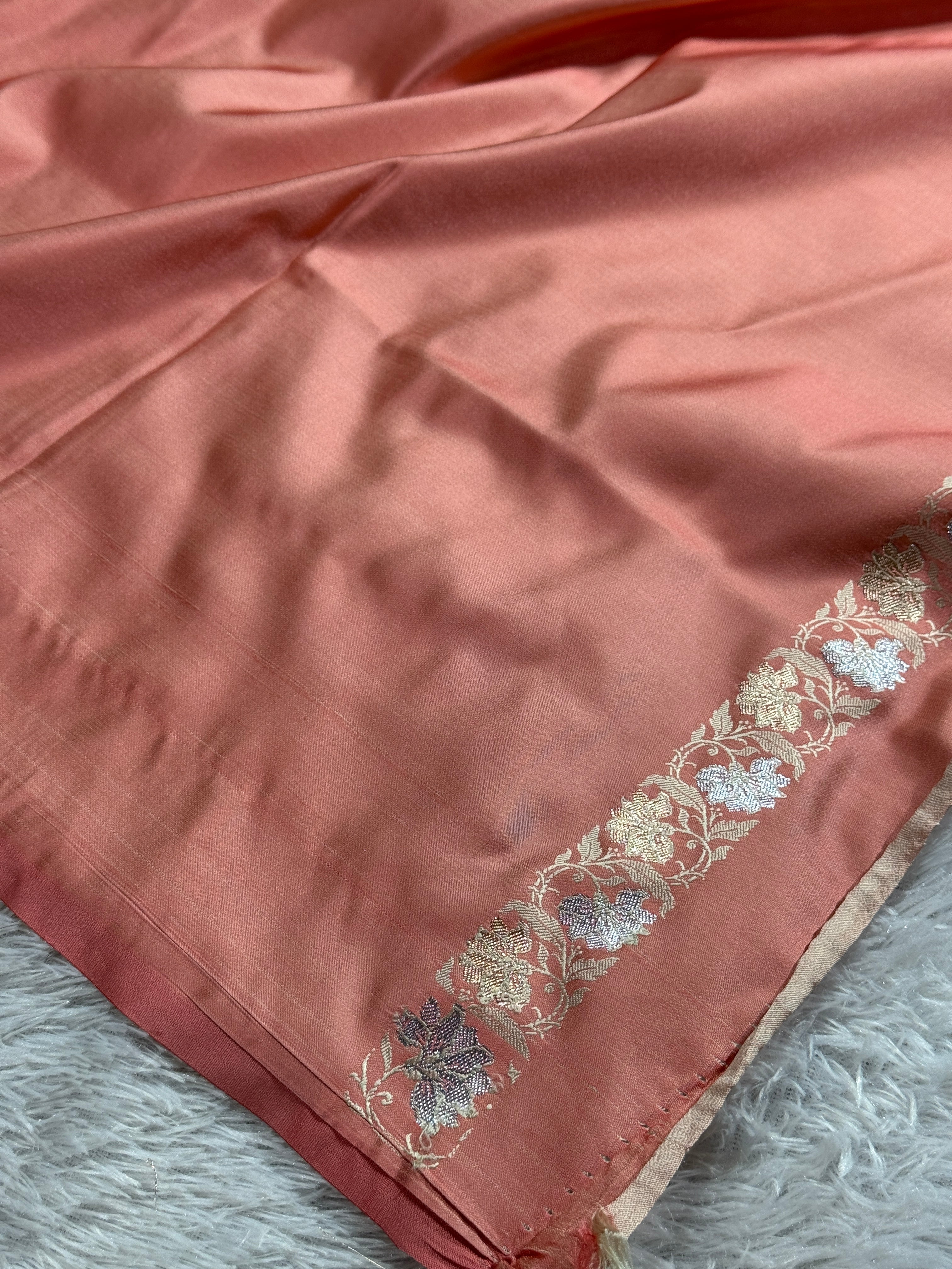 BANARASI MASHRU KATAN SILK SAREE HN541