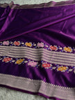 BANARASI MASHRU KATAN SILK SAREE MK071