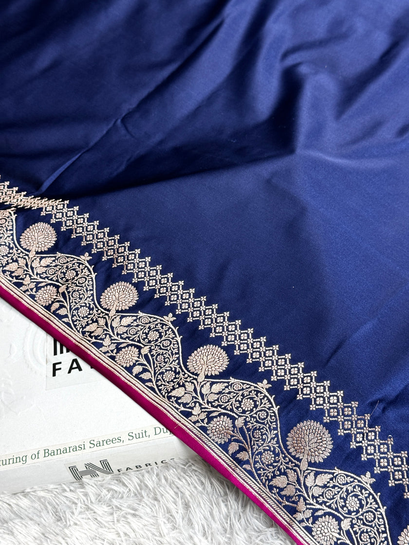 BANARASI MASHRU KATAN SILK SAREE MK002