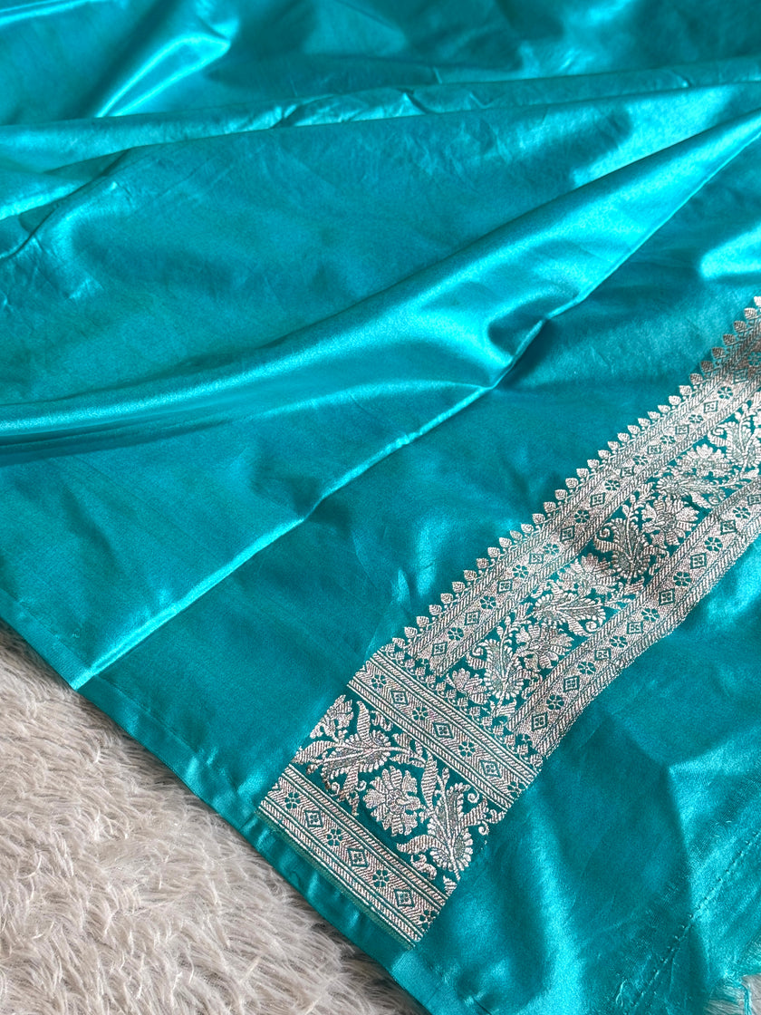 BANARASI MASHRU KATAN SILK SAREE HN562