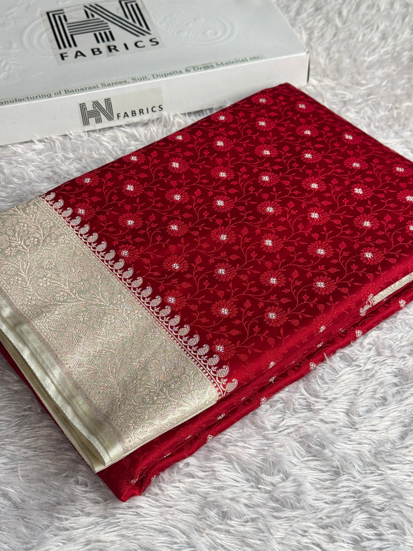 BANARASI MASHRU KATAN SILK SAREE HN820