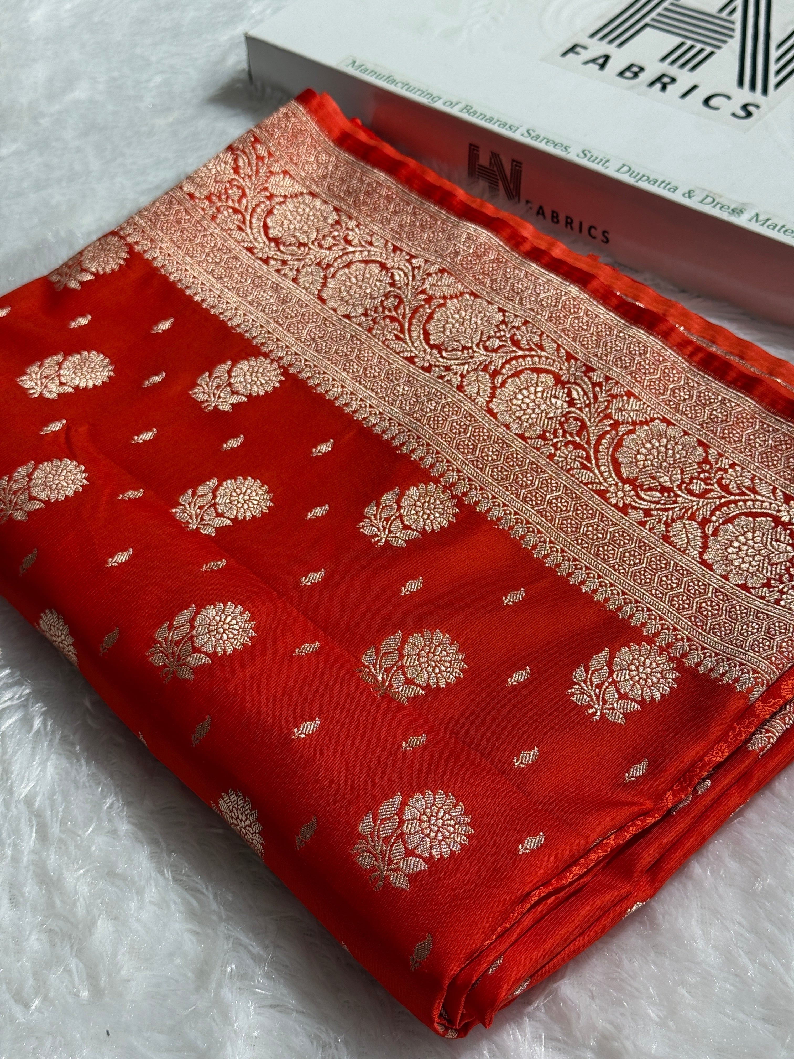 BANARASI MASHRU KATAN SILK SAREE HN519