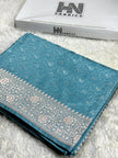 BANARASI MASHRU KATAN SILK SAREE HN820