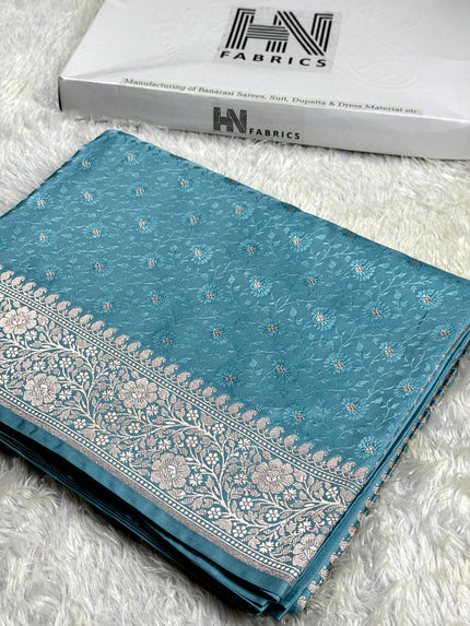 BANARASI MASHRU KATAN SILK SAREE HN820