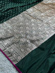 BANARASI MASHRU KATAN SILK SAREE MK011