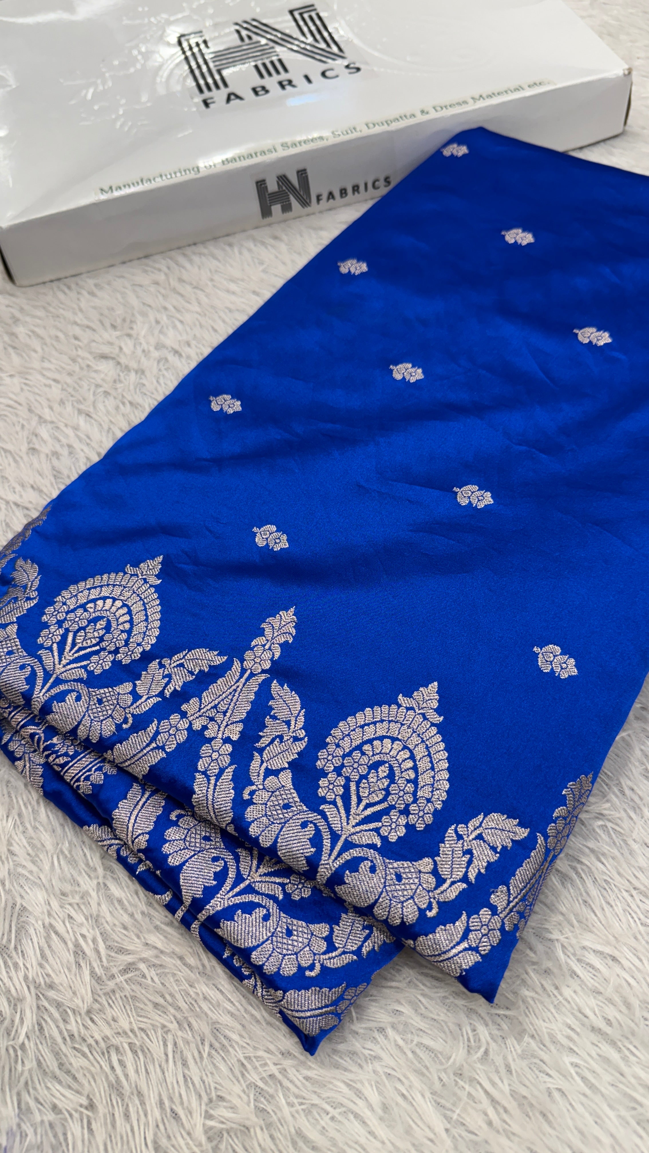 BANARASI MASHRU KATAN SILK SAREE HN190