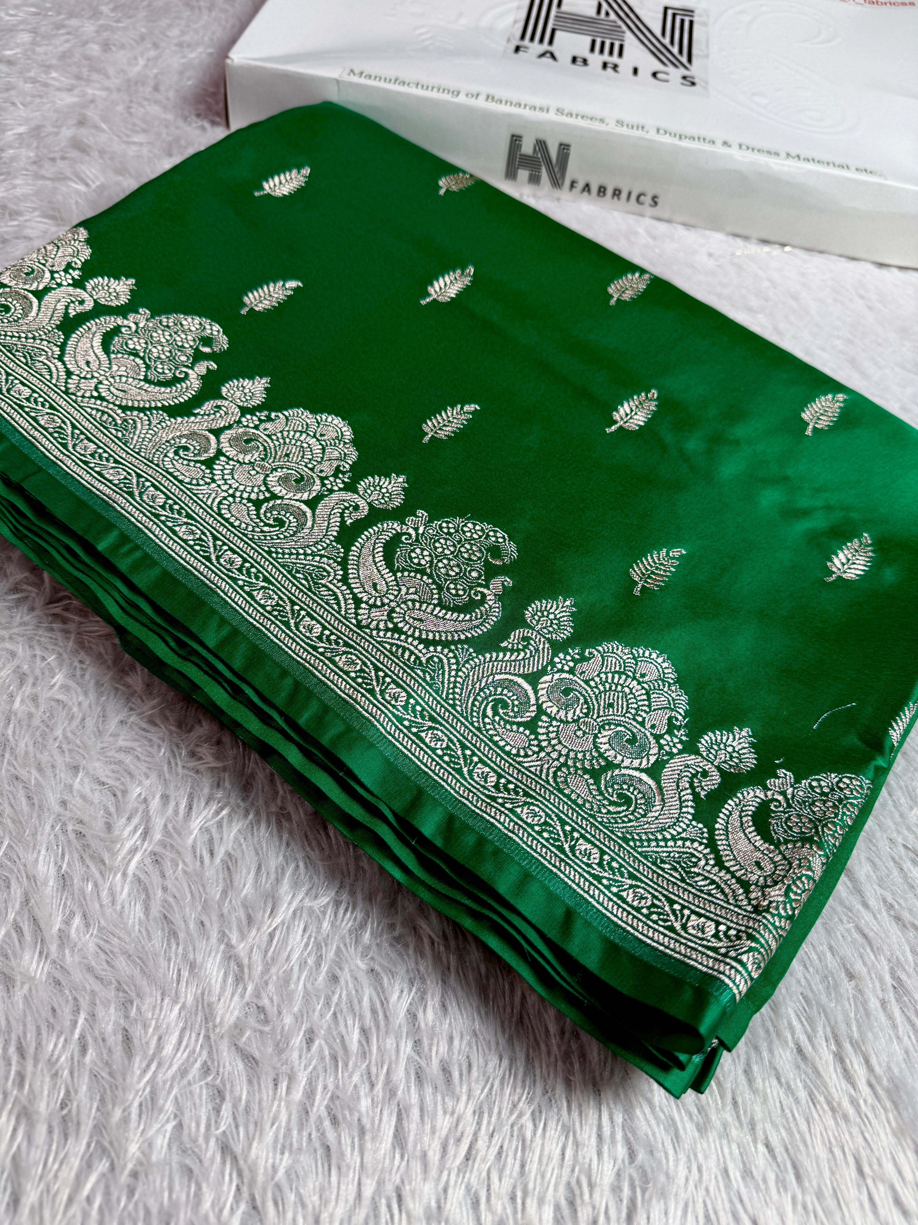 BANARASI MASHRU KATAN SILK SAREE HN539