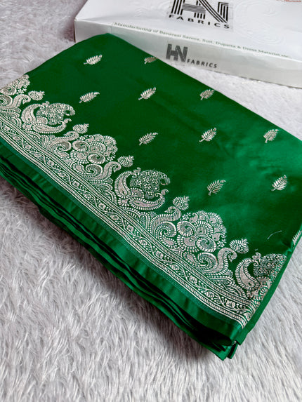 BANARASI MASHRU KATAN SILK SAREE HN539