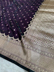 BANARASI MASHRU KATAN SILK SAREE HN535