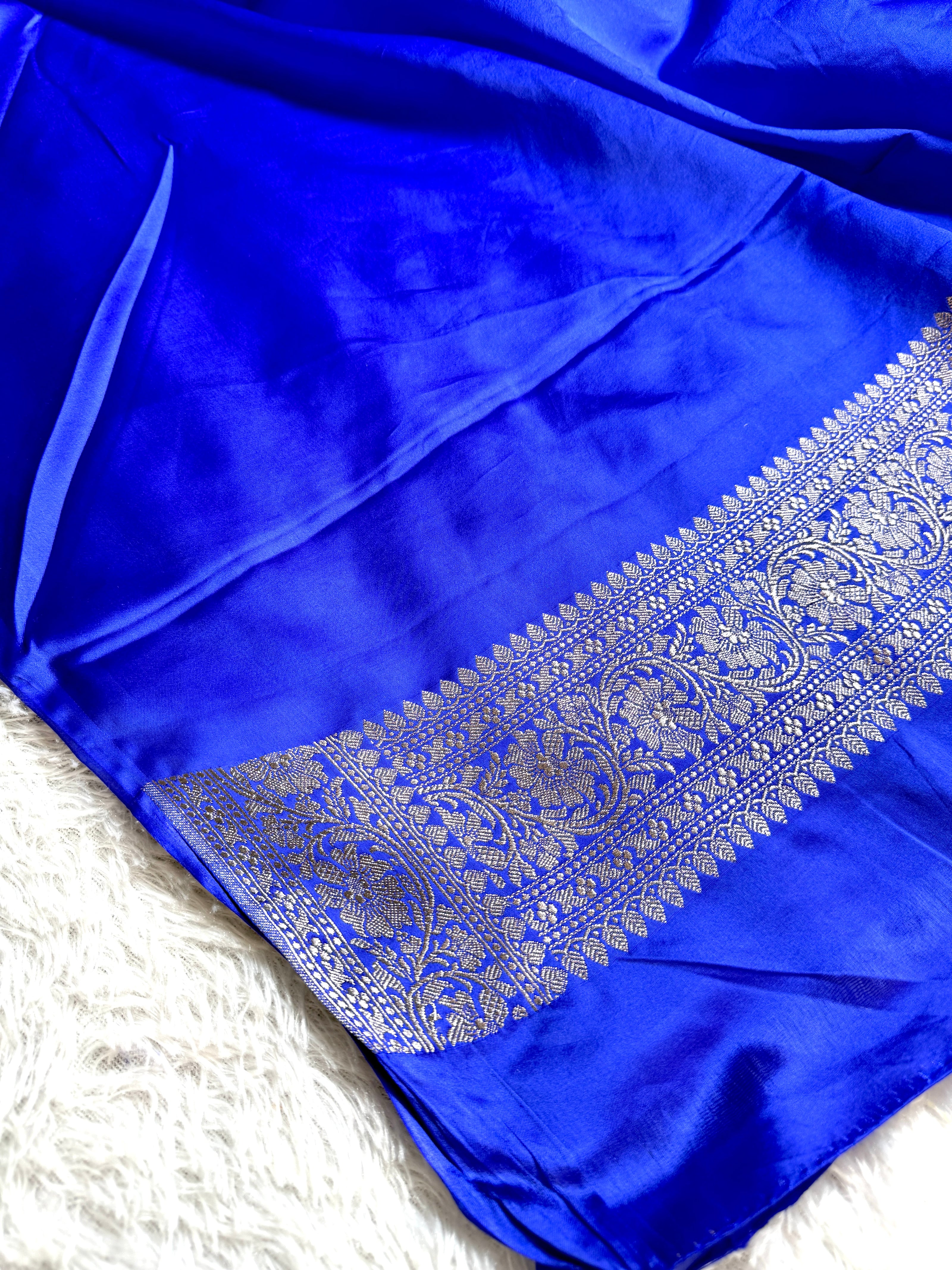 BANARASI MASHRU KATAN SILK SAREE HN527