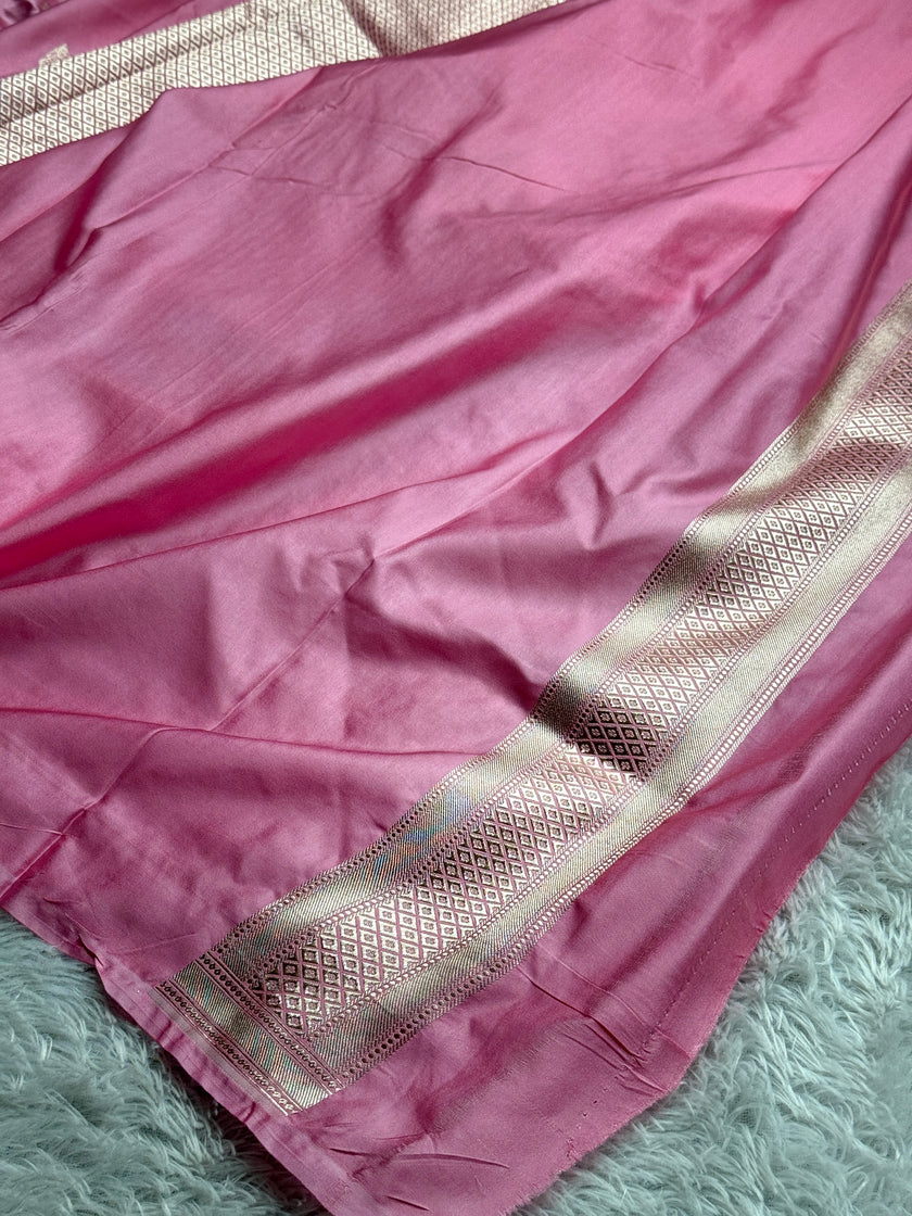 BANARASI MASHRU KATAN SILK SAREE HN548