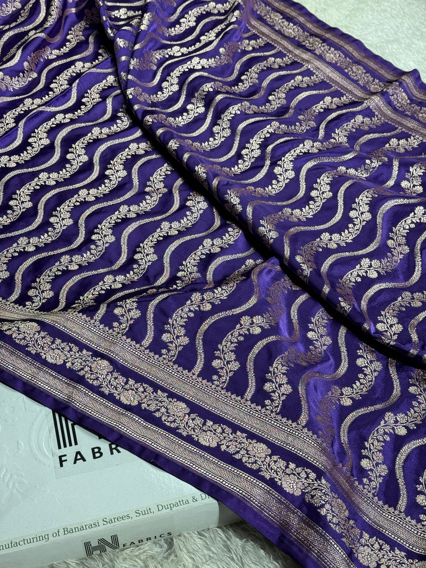 BANARASI MASHRU KATAN SILK SAREE HN840