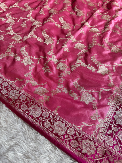 BANARASI MASHRU KATAN SILK SAREE HN514