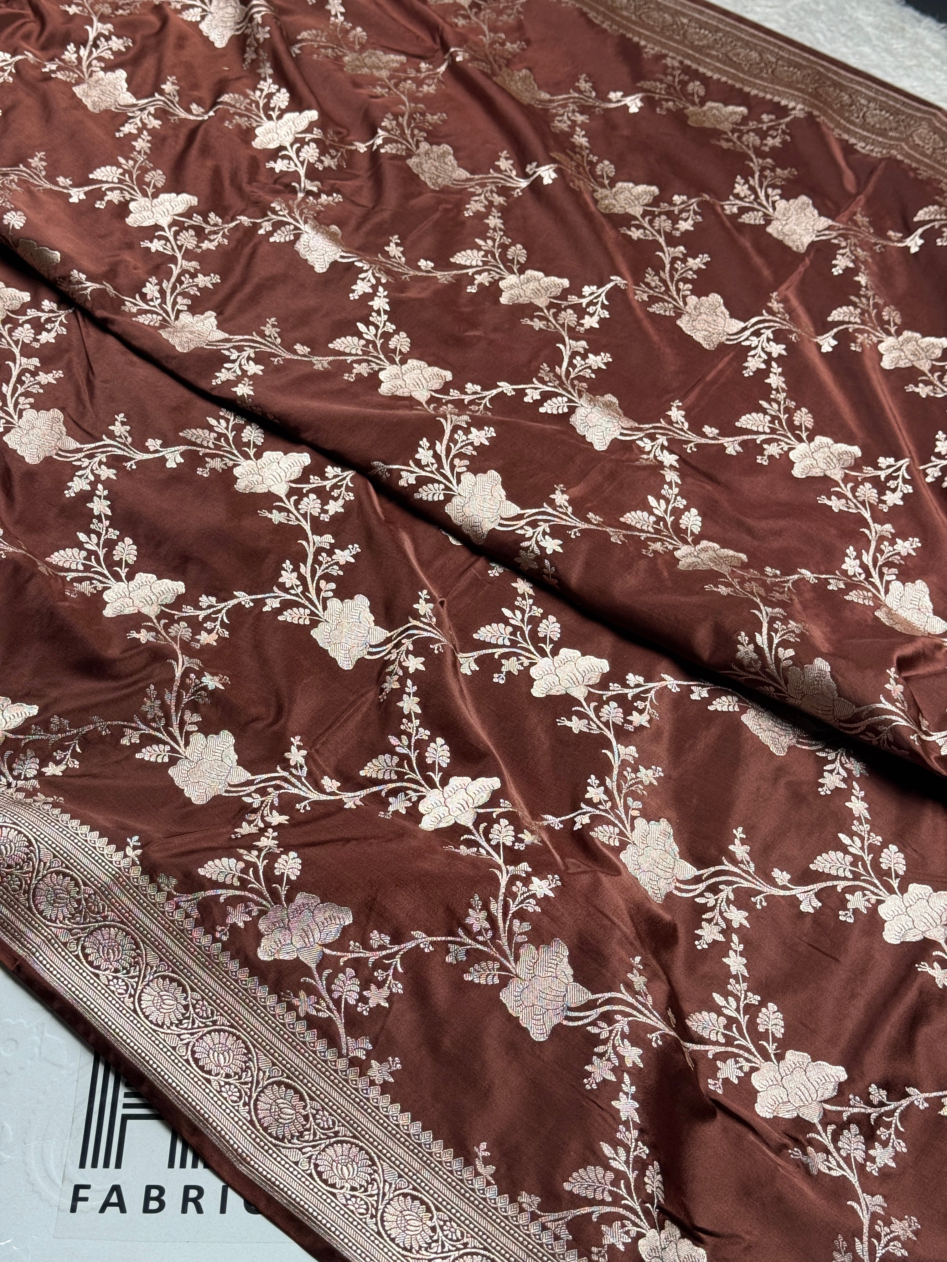 BANARASI MASHRU KATAN SILK SAREE HN575