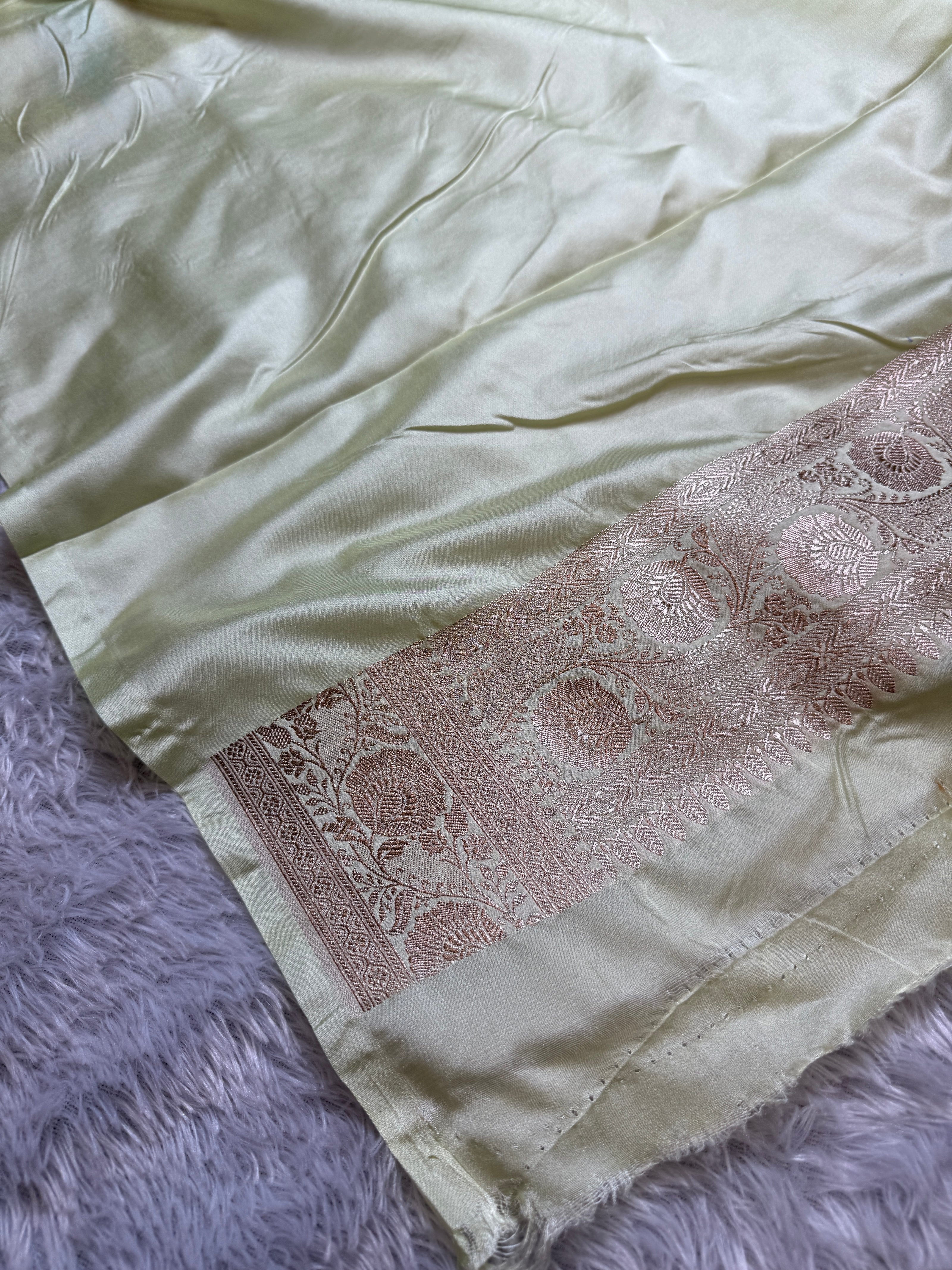 BANARASI MASHRU KATAN SILK SAREE HN540