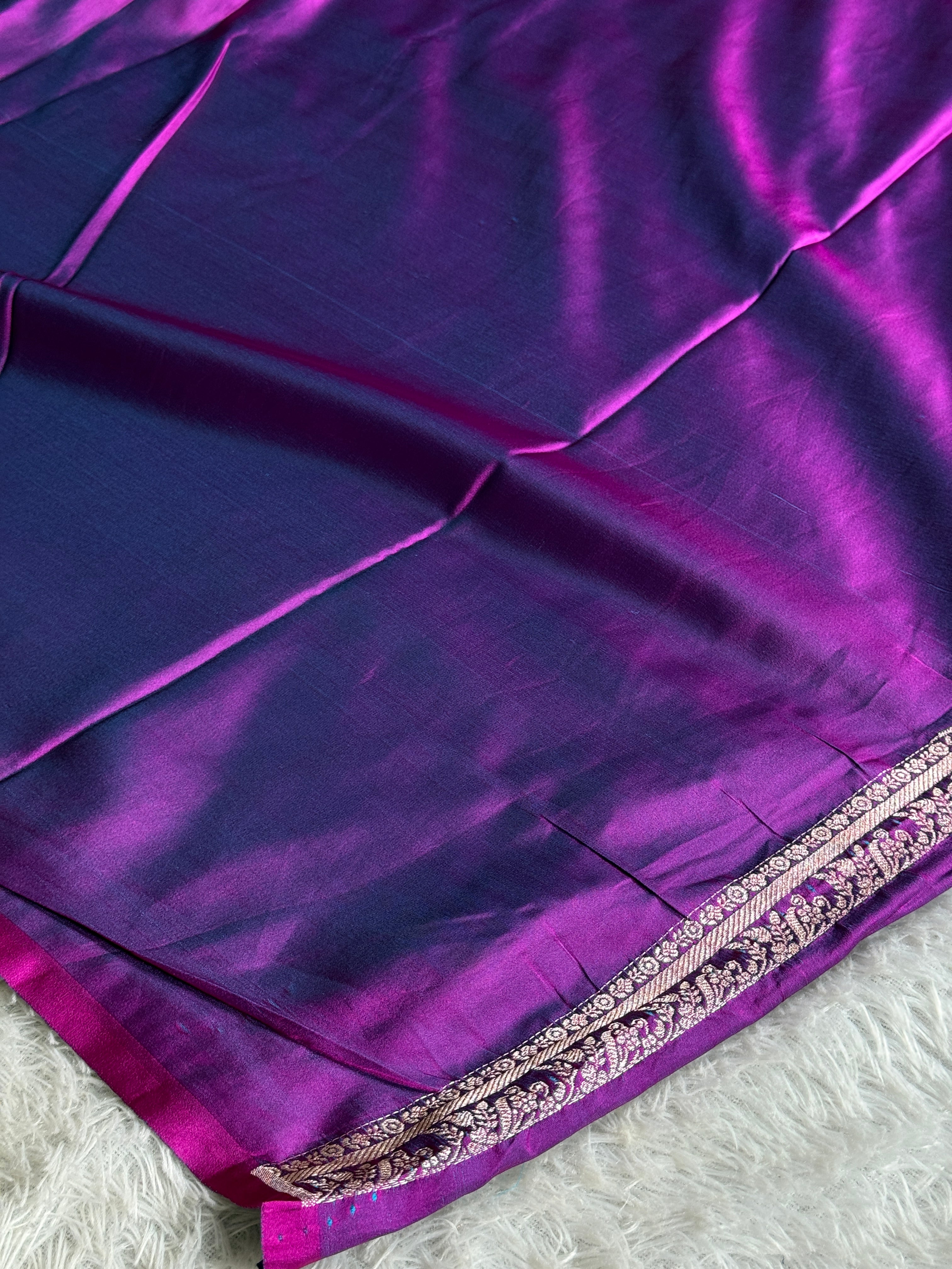 BANARASI MASHRU KATAN SILK SAREE HN102