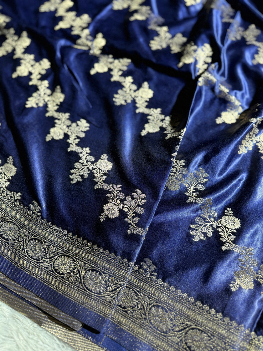 BANARASI MASHRU KATAN SILK SAREE HN144