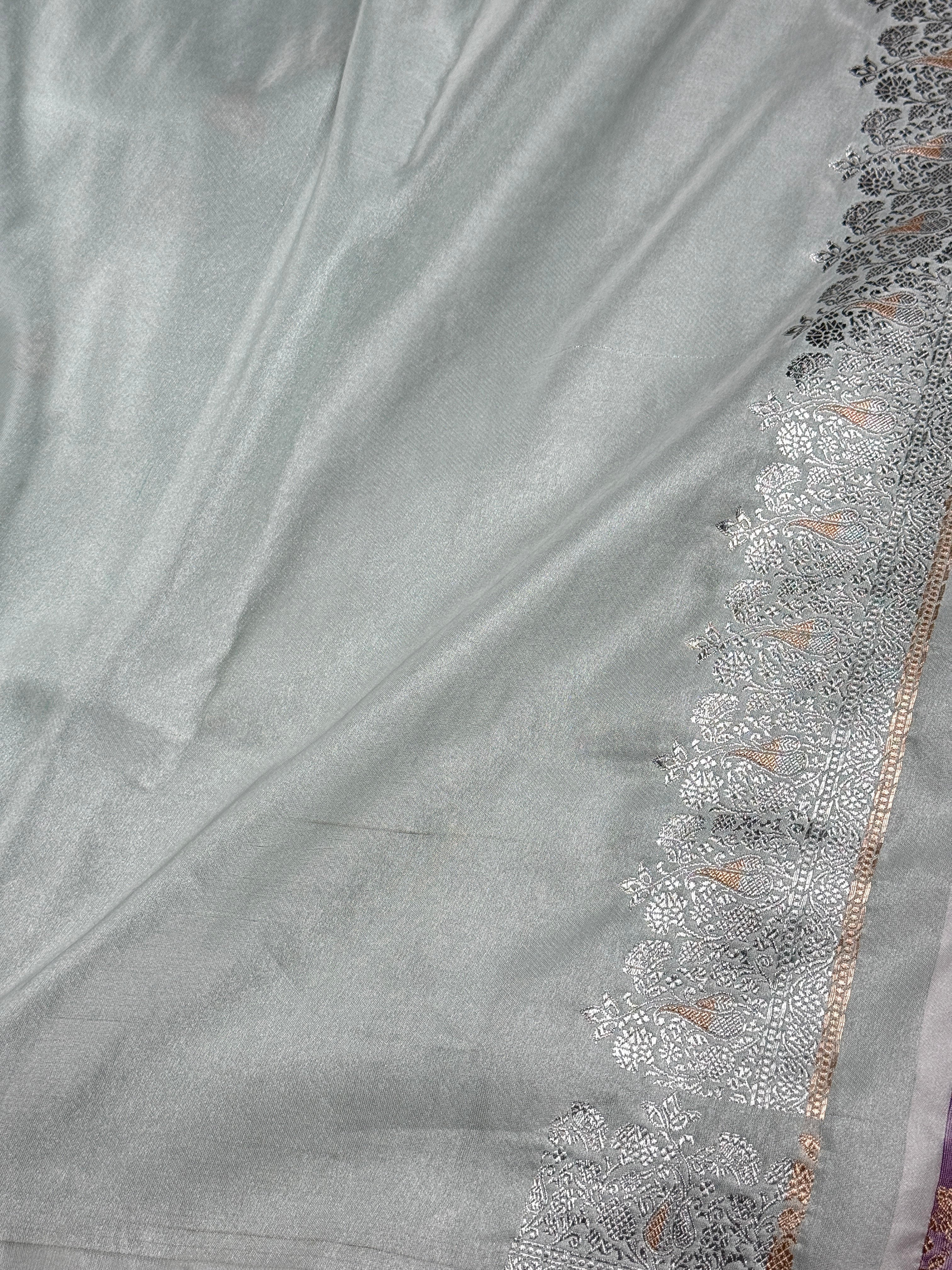 BANARASI MASHRU TISSUE SILK SAREE MKT001