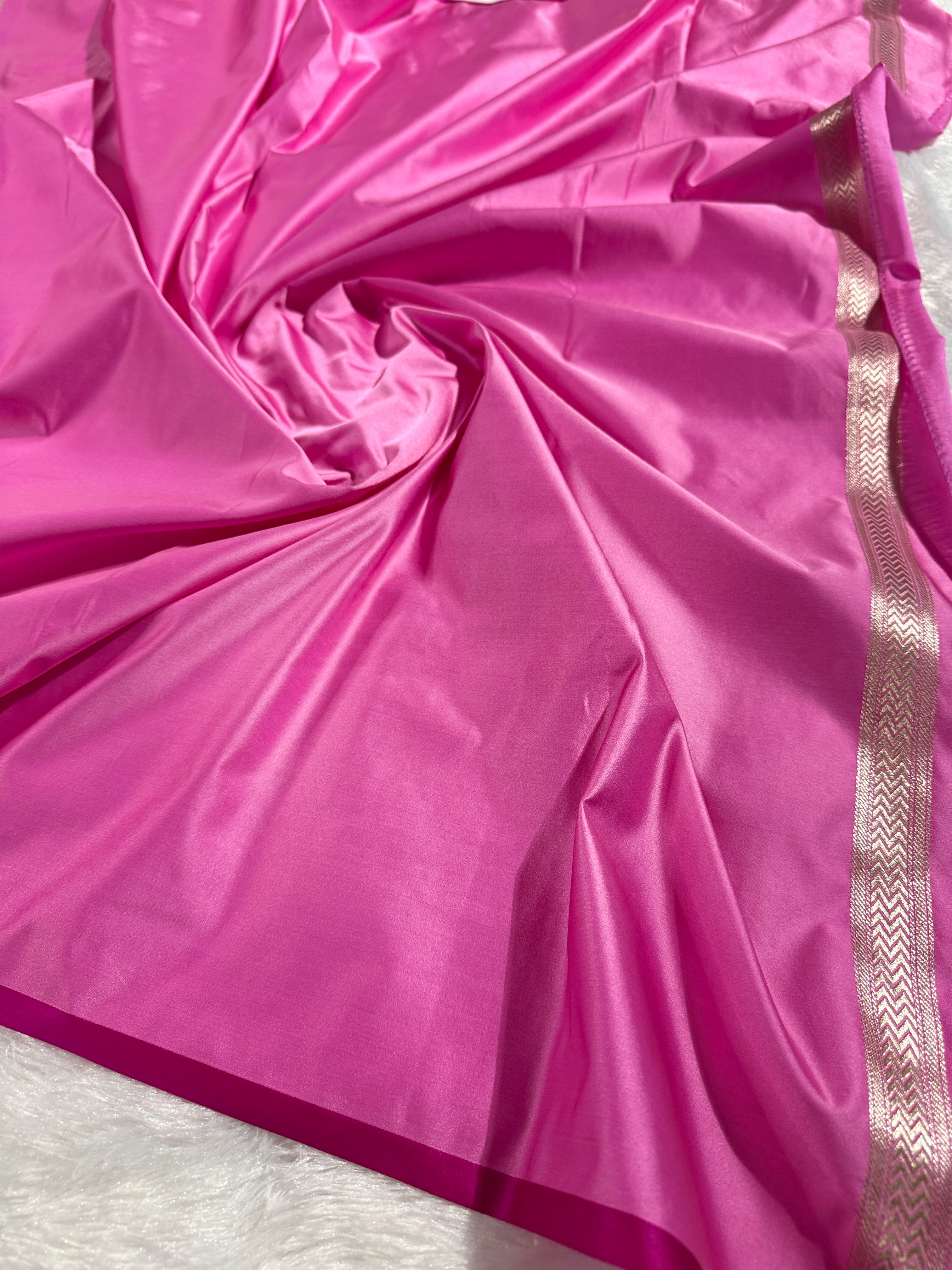 BANARASI MASHRU KATAN SILK SAREE HN533