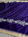 BANARASI MASHRU KATAN SILK SAREE MK045