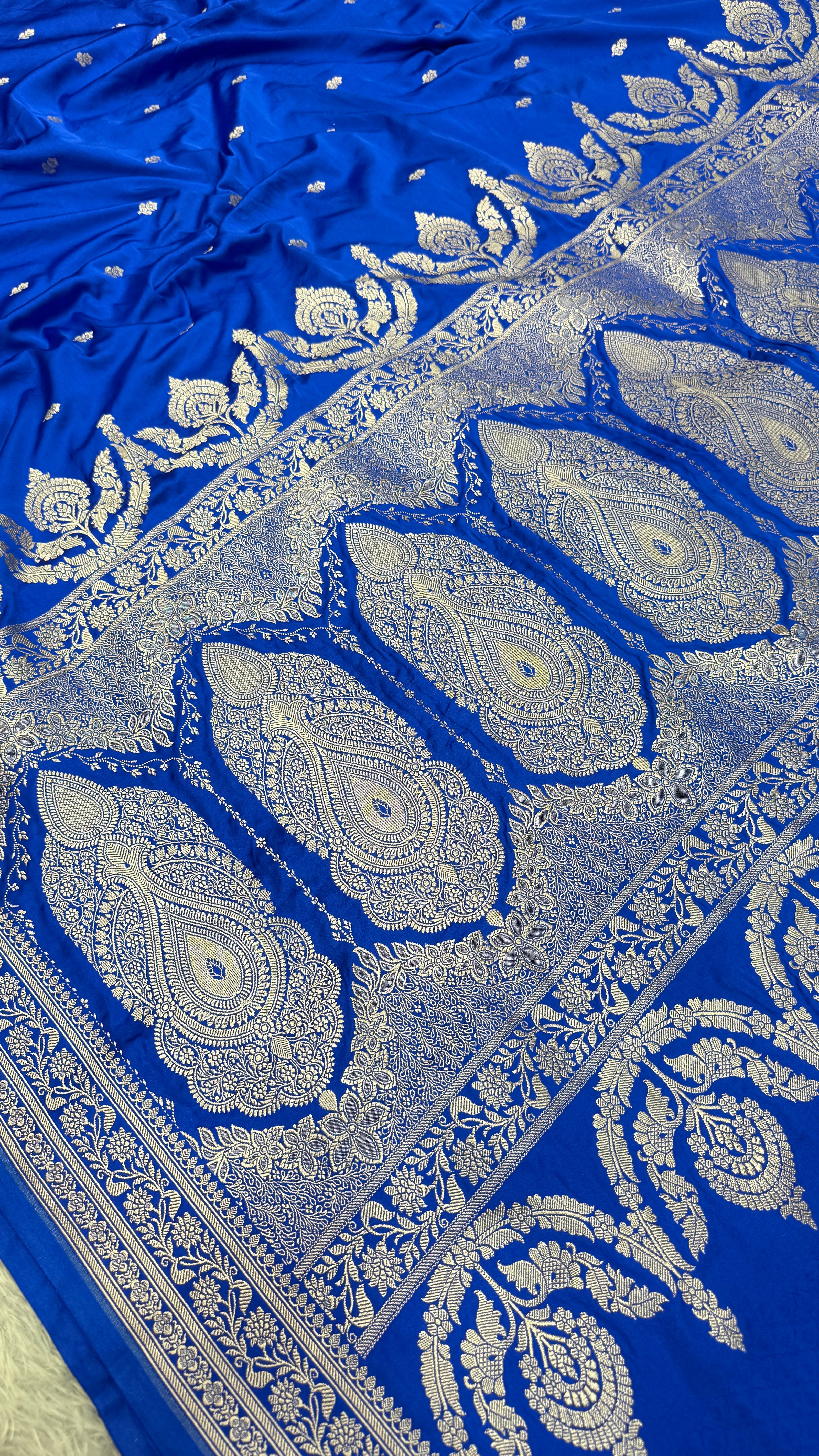 BANARASI MASHRU KATAN SILK SAREE HN190