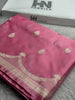 BANARASI MASHRU KATAN SILK SAREE HN548