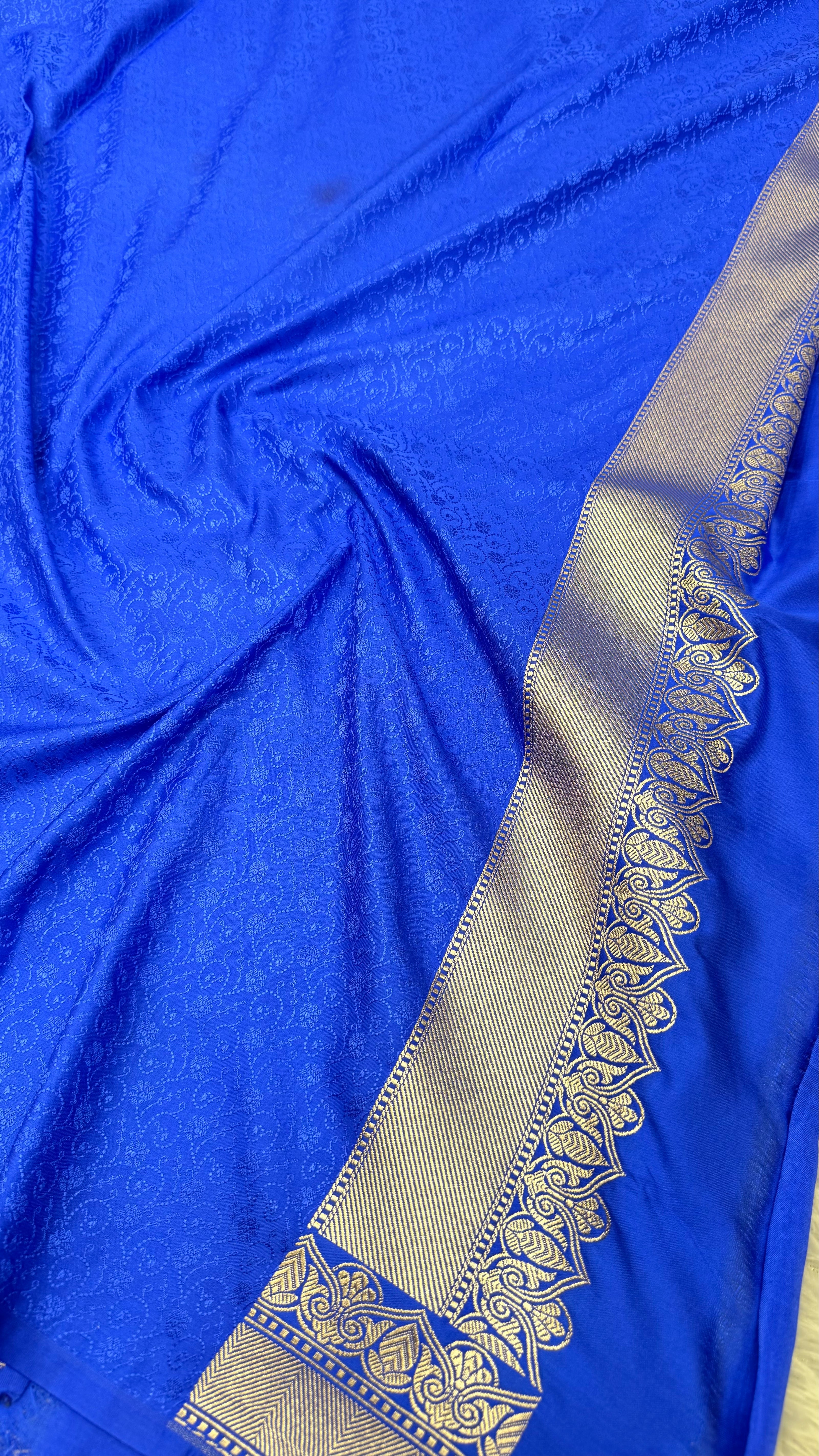 BANARASI MASHRU KATAN SILK SAREE HN390