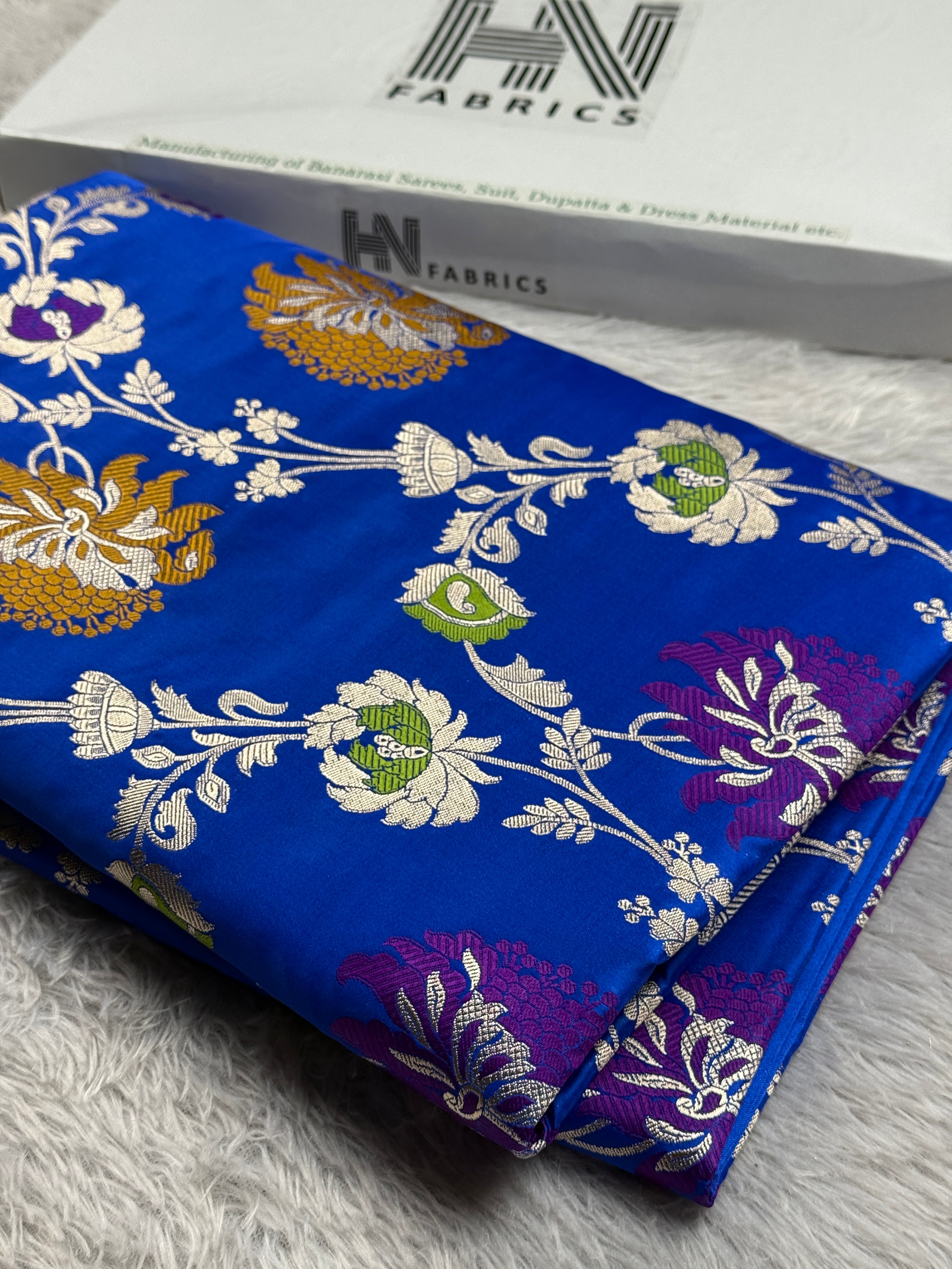 BANARASI MASHRU KATAN SILK SAREE HN101