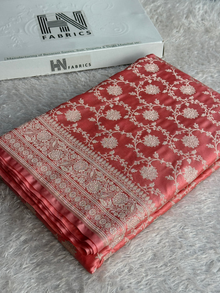 BANARASI MASHRU KATAN SILK SAREE MK066