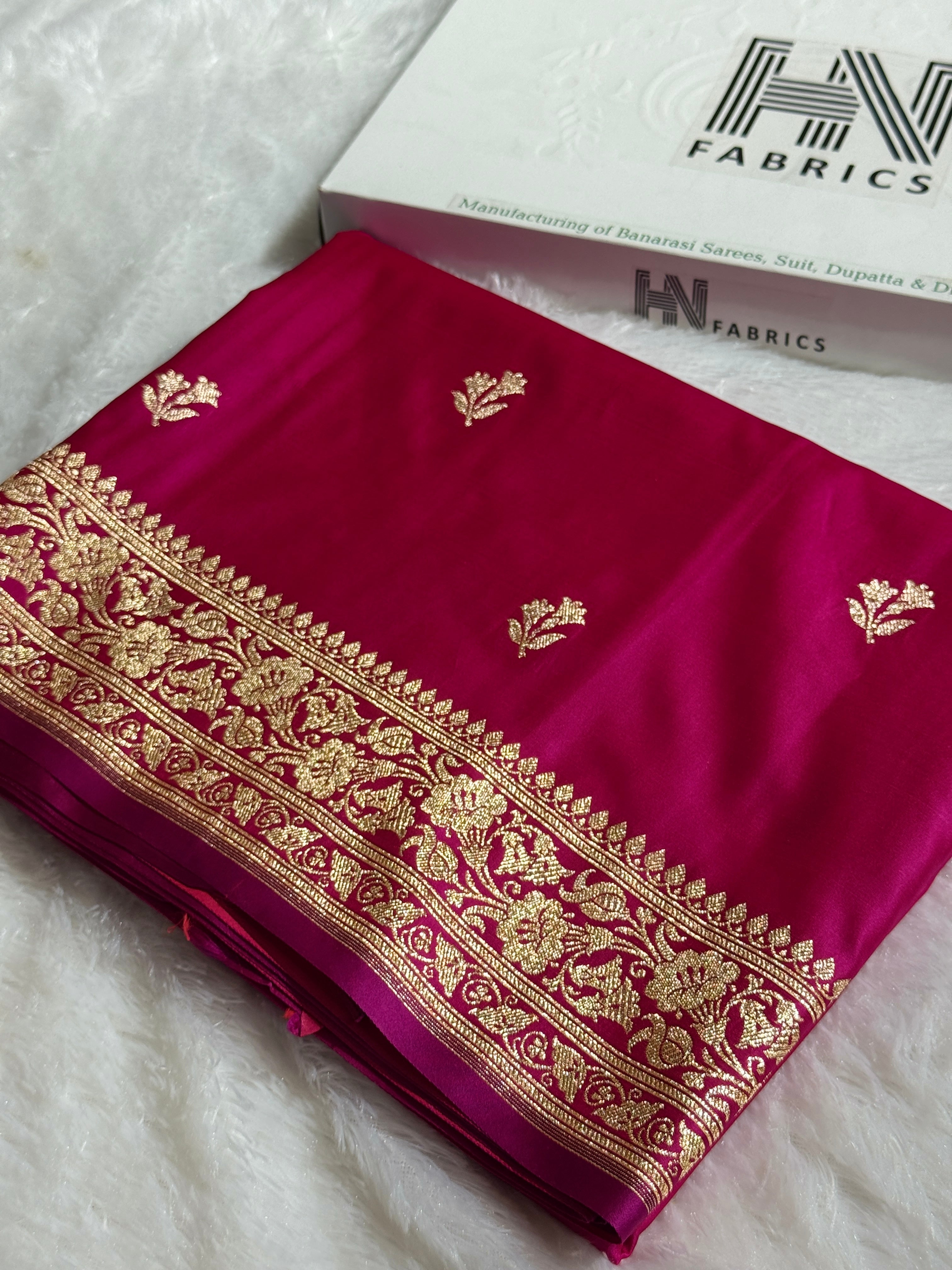 BANARASI KATAN SILK SAREE HN518