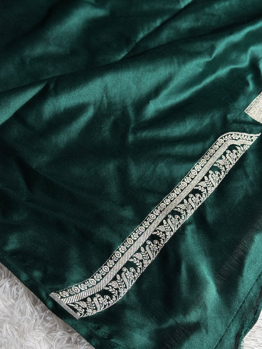 BANARASI MASHRU KATAN SILK SAREE HN102