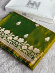 BANARASI MASHRU KATAN SILK SAREE HN572