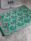 BANARASI MASHRU KATAN SILK SAREE MK016