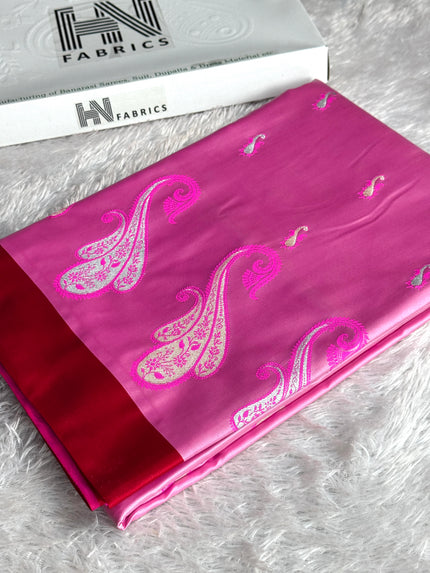 BANARASI MASHRU KATAN SILK SAREE MK021