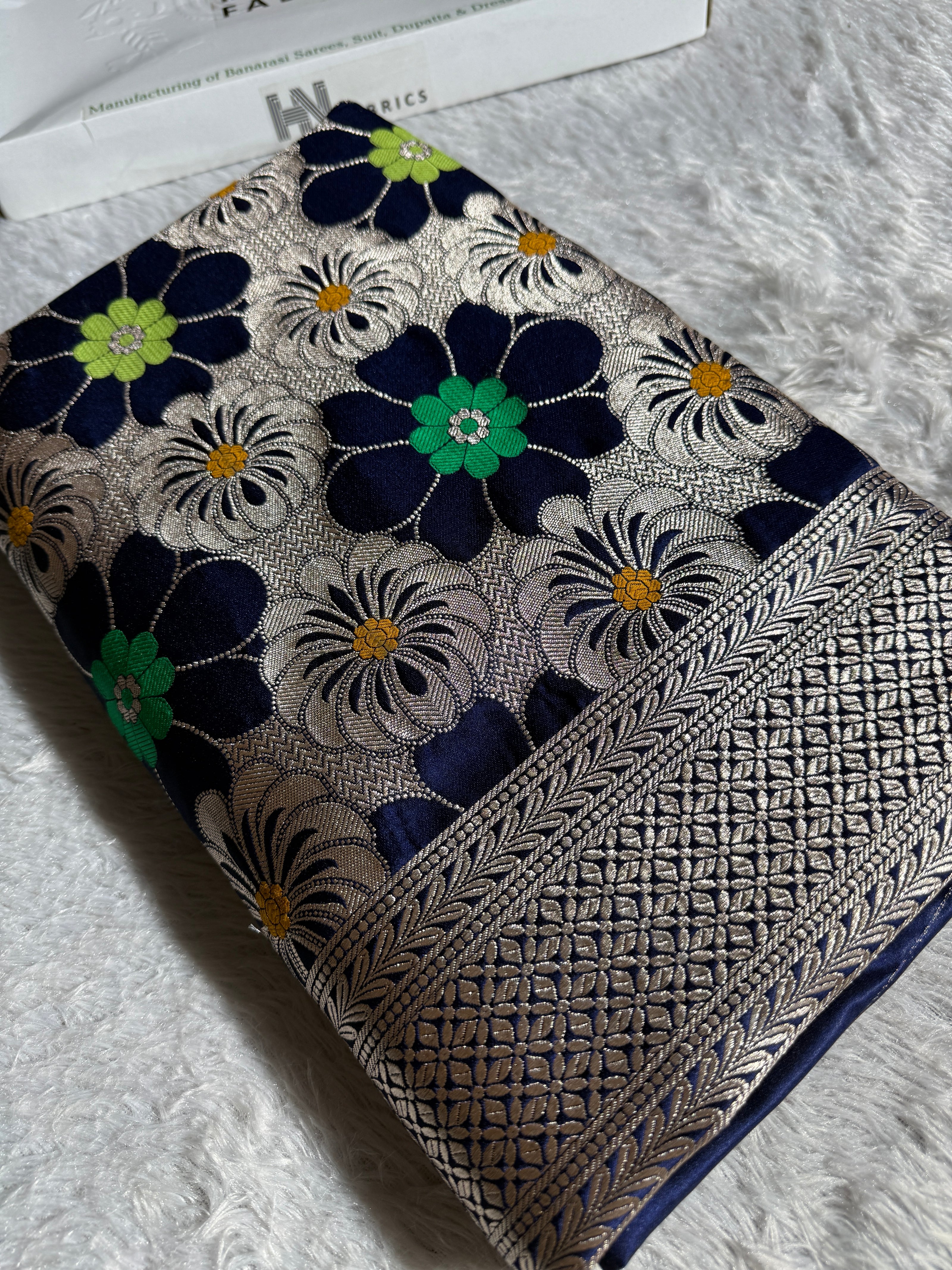 BANARASI MASHRU KATAN SILK SAREE HN166