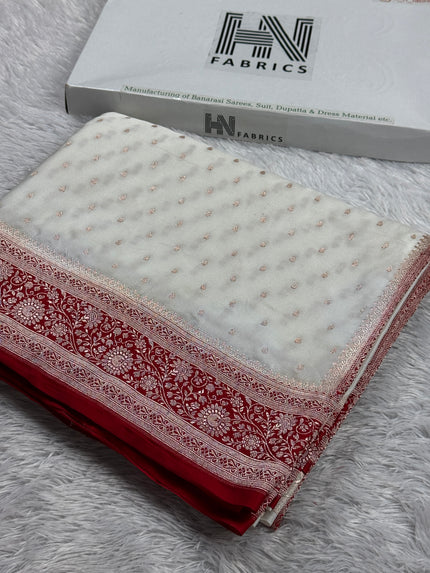 BANARASI MASHRU KATAN SILK SAREE HN820