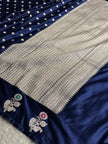BANARASI MASHRU KATAN SILK SAREE MK049