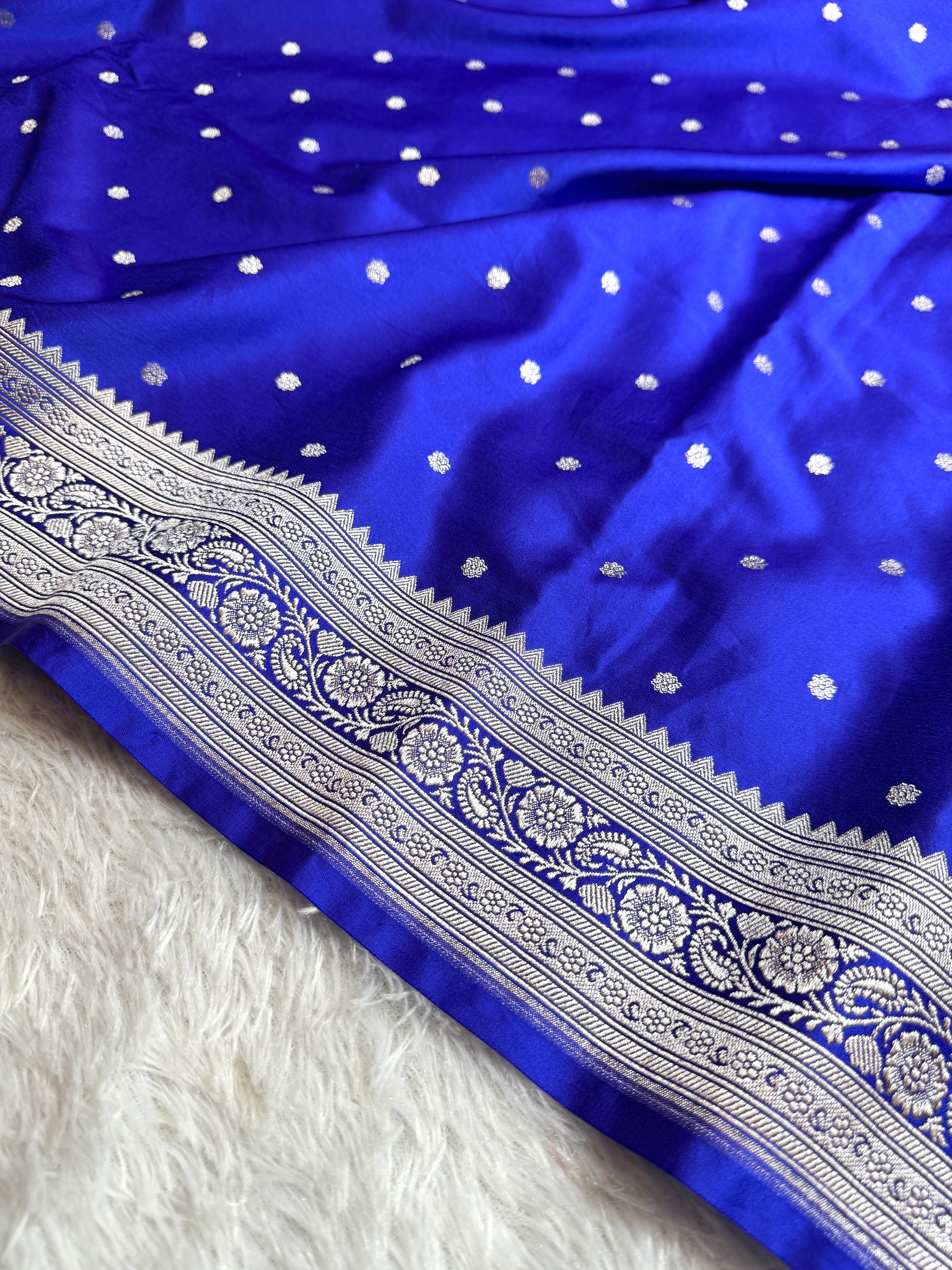 BANARASI MASHRU KATAN SILK SAREE HN543