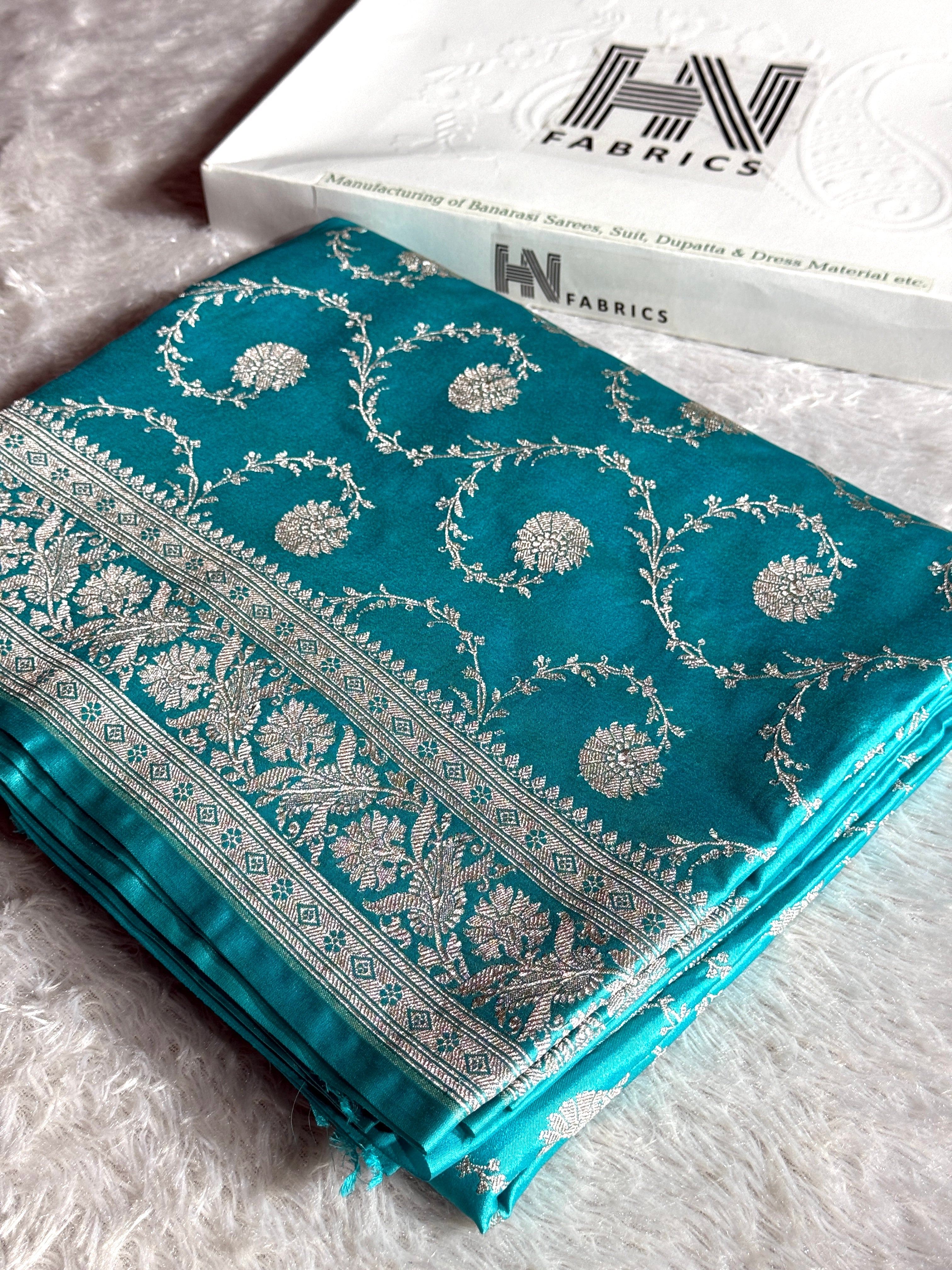 BANARASI MASHRU KATAN SILK SAREE HN562