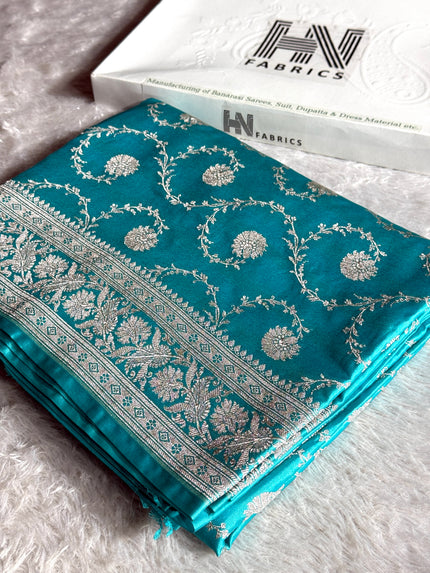 BANARASI MASHRU KATAN SILK SAREE HN562