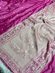 BANARASI MASHRU KATAN SILK SAREE HN650