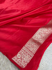 BANARASI MASHRU KATAN SILK SAREE HN950