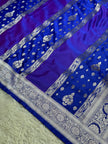 BANARASI MASHRU KATAN SILKS  SAREE MK012