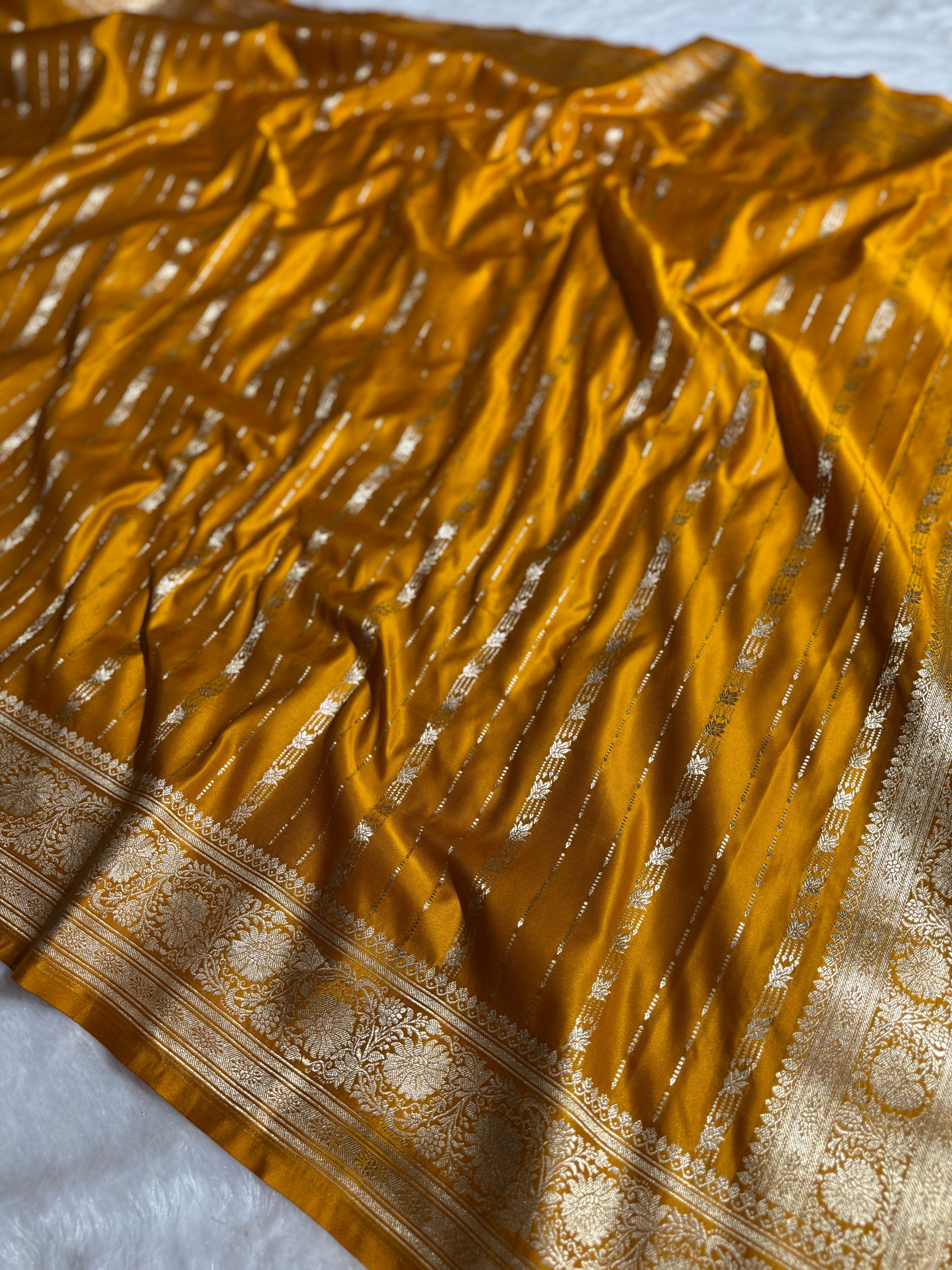 BANARASI MASHRU KATAN SILK SAREE HN517