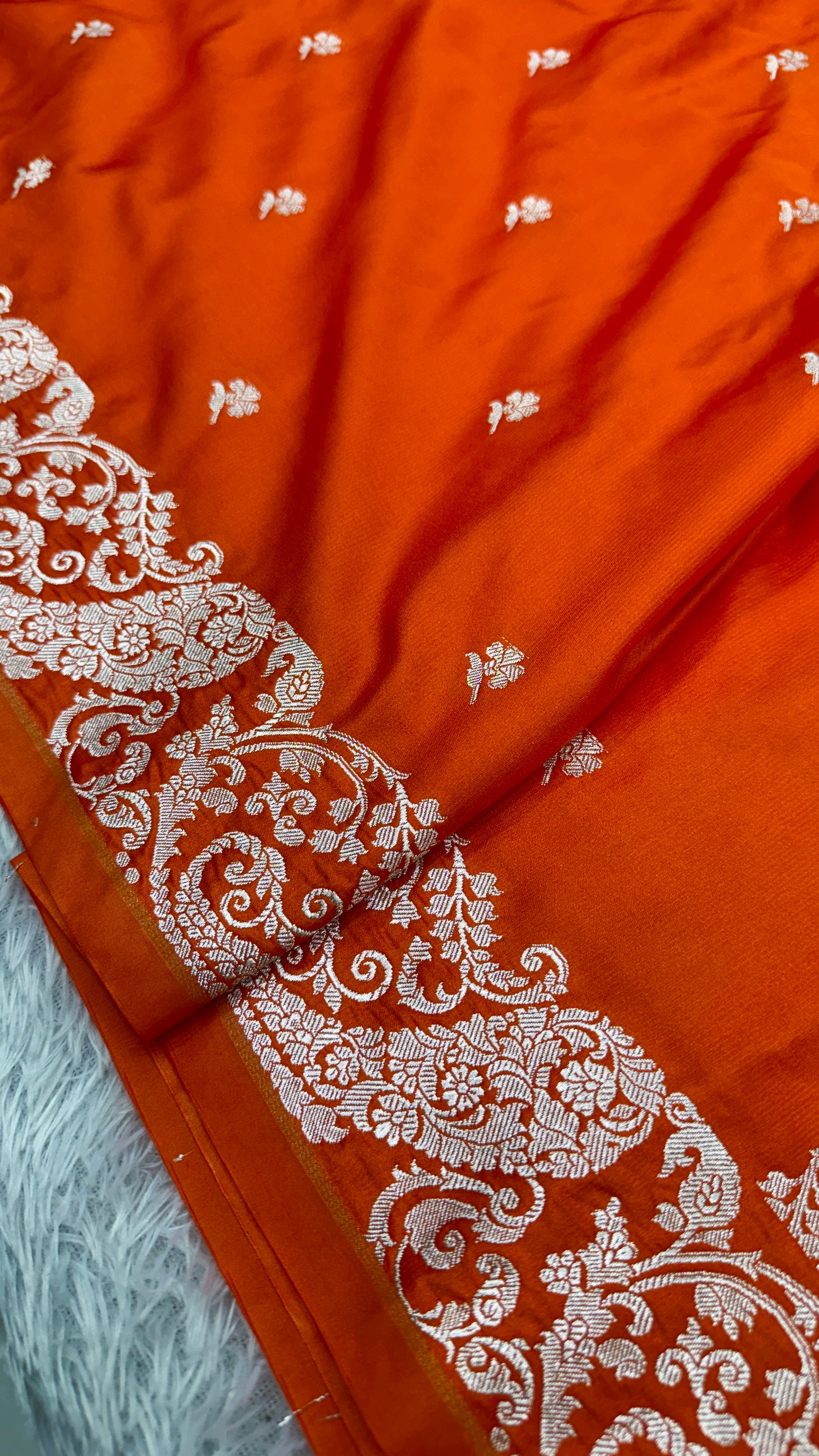 BANARASI MASHRU KATAN SILK SAREE HN123