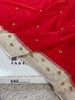 GHUNGROO MASHRU KATAN SILK SAREE WITH CONTRAS GH001