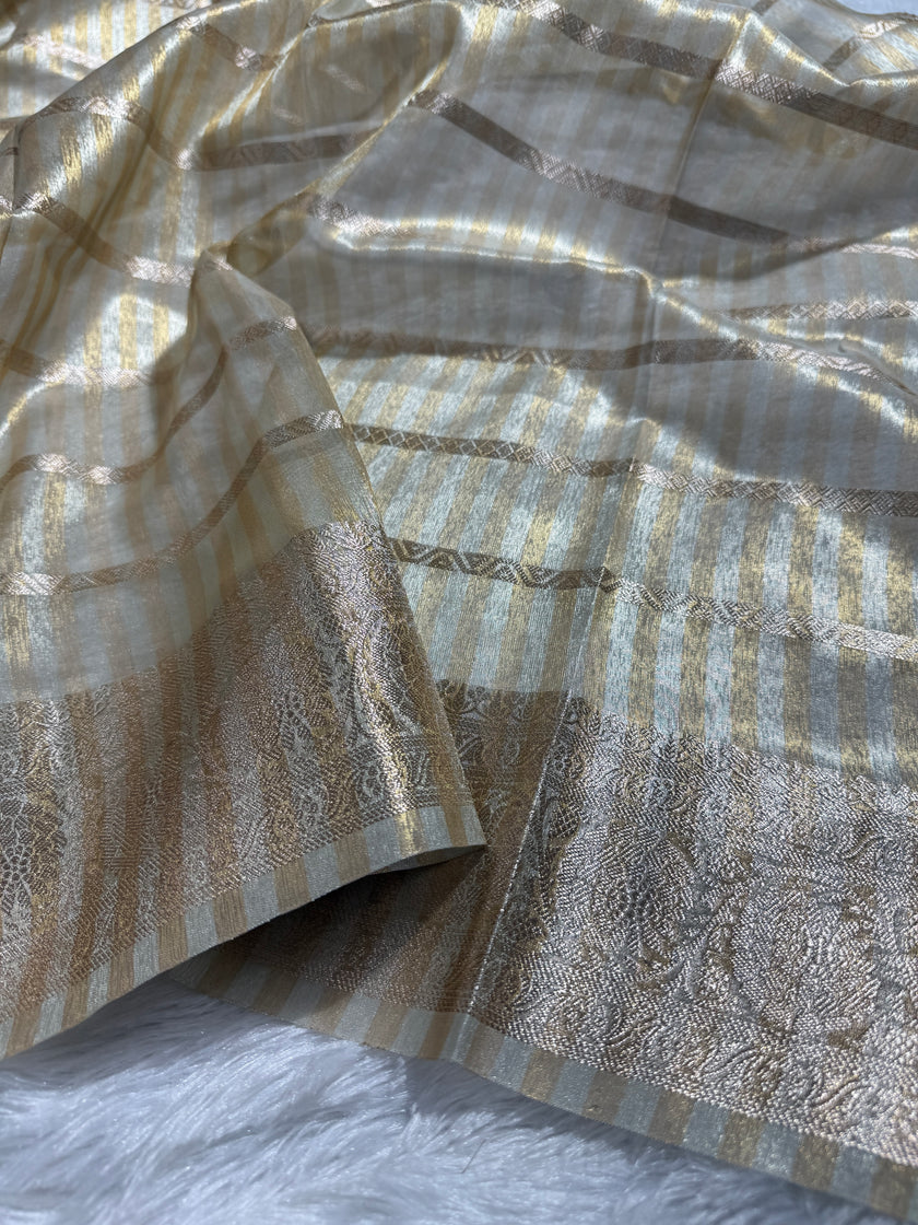 BANARASI TISSUE SILK SAREE TS101