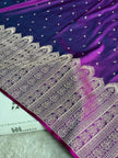 BANARASI MASHRU KATAN SILK SAREE HN102