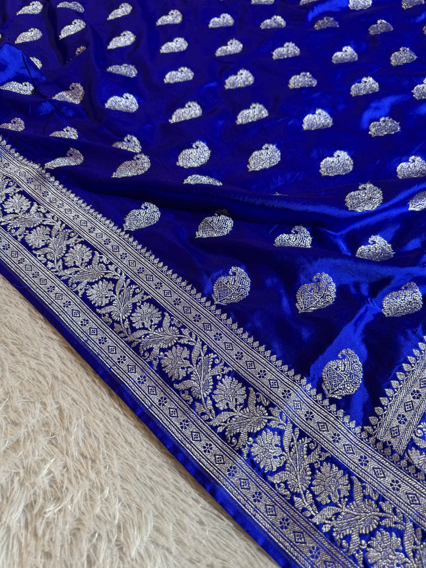 BANARASI MASHRU KATAN SILK SAREE HN513