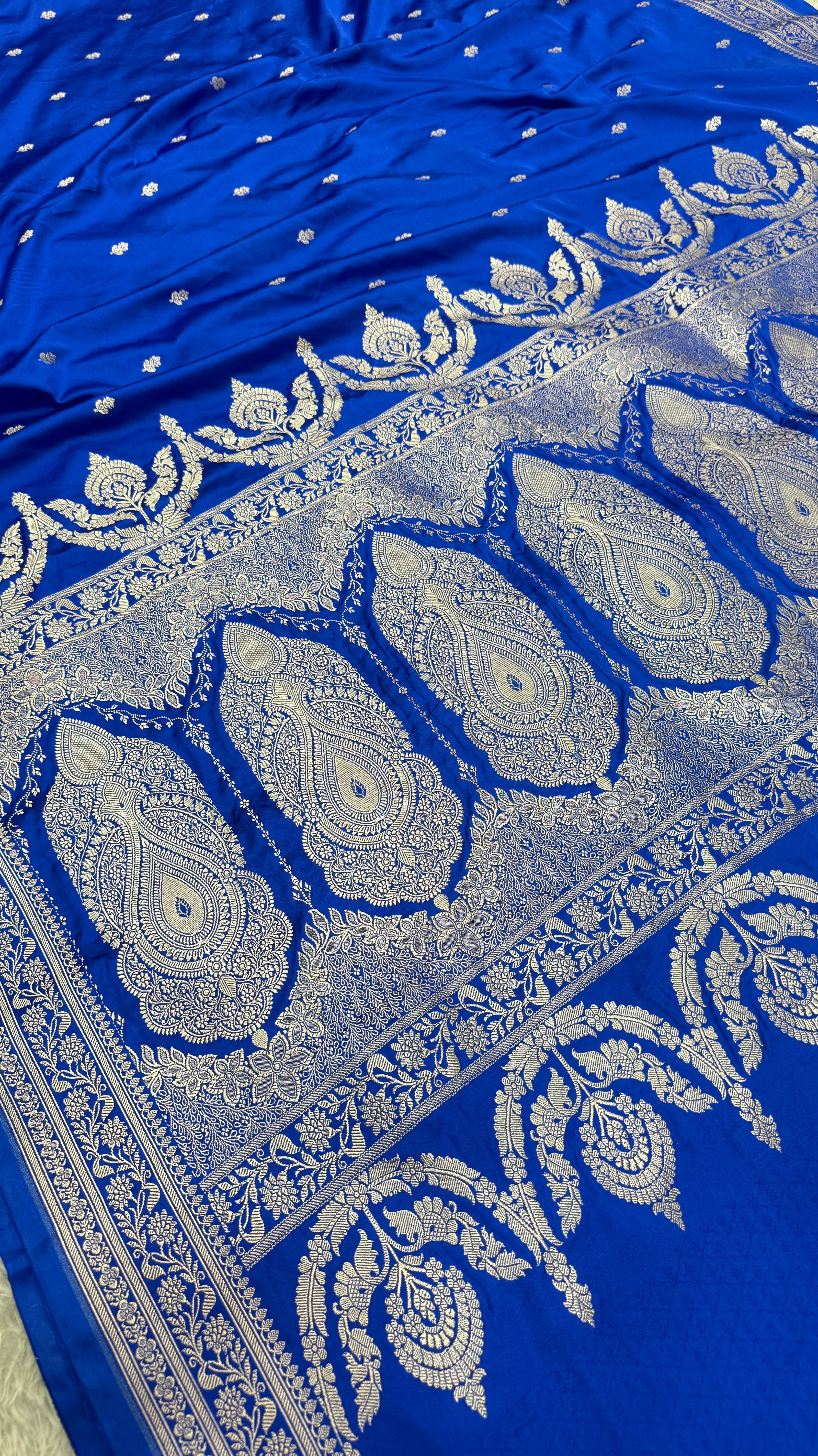 BANARASI MASHRU KATAN SILK SAREE HN190